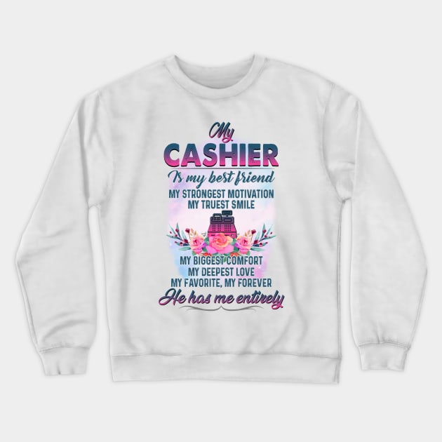 Cashier Crewneck Sweatshirt by janayeanderson48214